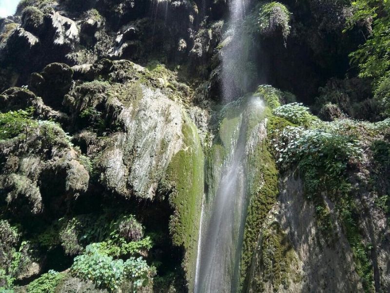 Waterfall in Rishikesh