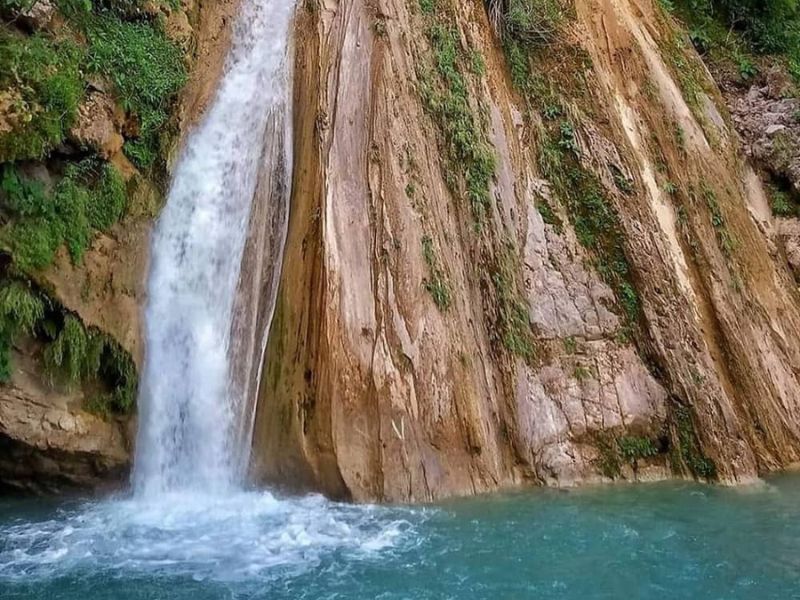 Waterfall in Rishikesh