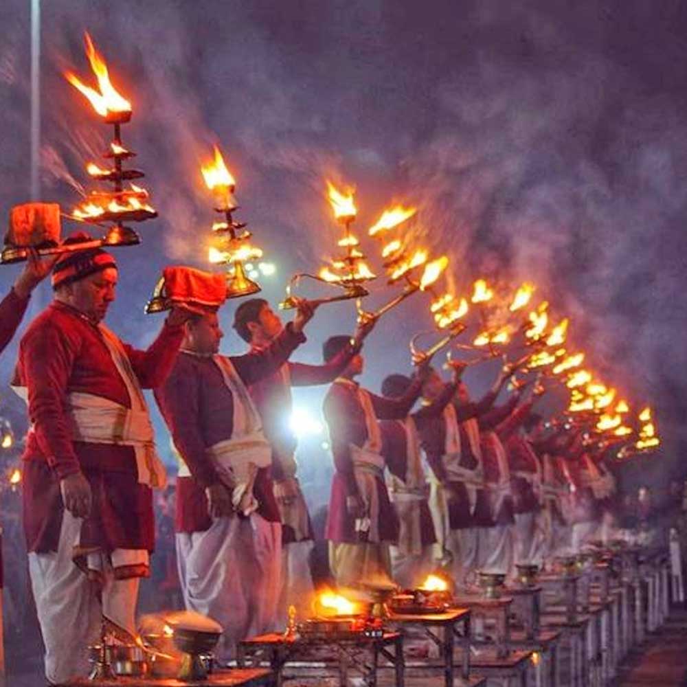 ganga aarti in Rishikesh