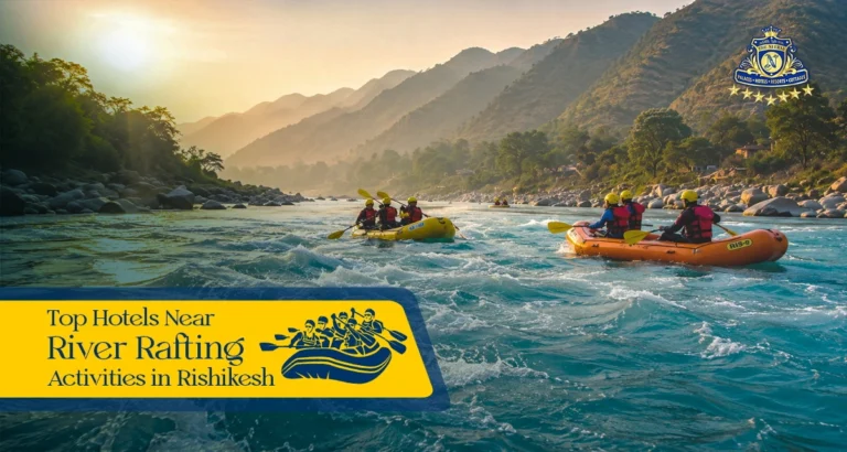 Top Hotels Near River Rafting Activities in Rishikesh