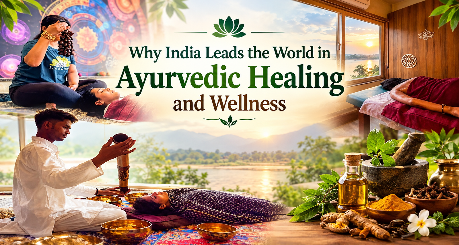 Why India Leads the World in Ayurvedic Healing and Wellness?